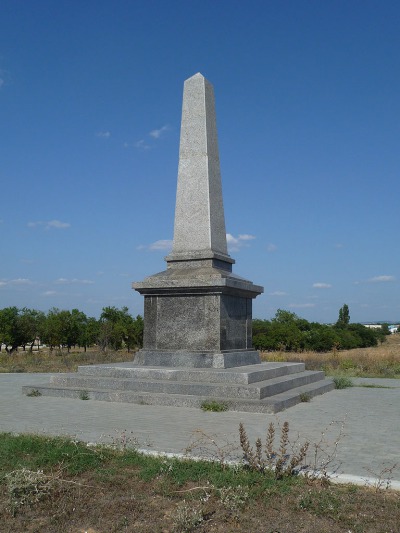 Памятник павшим британцам под Балаклавой.