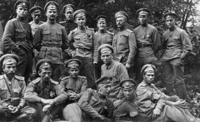Русские солдаты под Балаклавой.