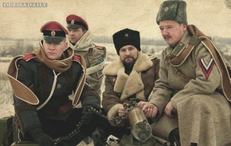 Игорь Стрелков, герой русского ополчения на Украине, наследник великих традиций (справа).