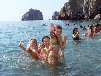Летнее Черное море, красивейшие пляжи.