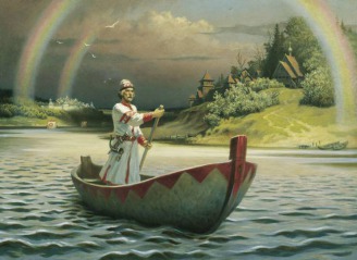 Русь великая. Художник Борис Ольшанский.